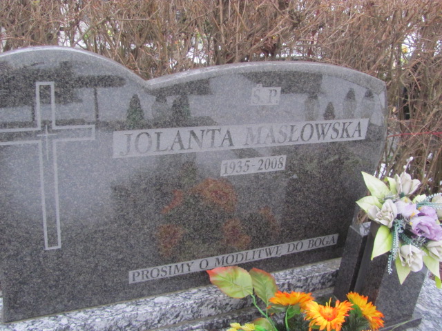 Jolanta Masłowska 1935 Sieradz Kłocko - Grobonet - Wyszukiwarka osób pochowanych