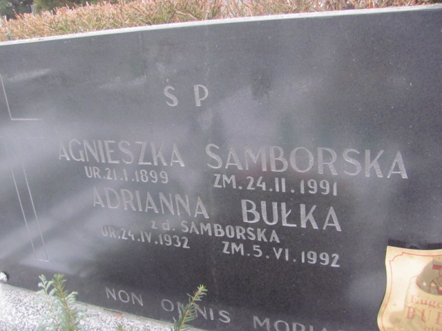 Agnieszka Samborska 1899 Sieradz Kłocko - Grobonet - Wyszukiwarka osób pochowanych