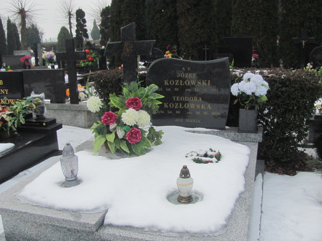 Grób Teodora Kozłowska