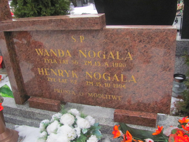 Henryk Nogala 1932 Sieradz Kłocko - Grobonet - Wyszukiwarka osób pochowanych