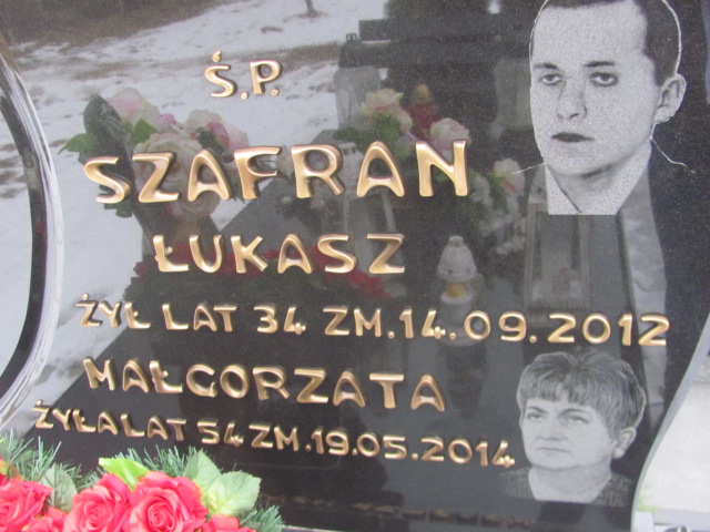 Małgorzata Szafran 1960 Sieradz Kłocko - Grobonet - Wyszukiwarka osób pochowanych