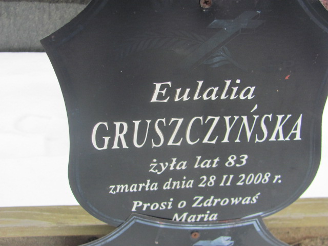 Edward Gruszczyński 1922 Sieradz Kłocko - Grobonet - Wyszukiwarka osób pochowanych