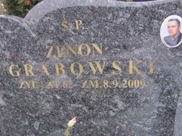 Zenon Grabowski 1947 Sieradz Kłocko - Grobonet - Wyszukiwarka osób pochowanych