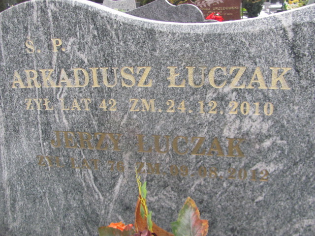 Arkadiusz Łuczak 1968 Sieradz Kłocko - Grobonet - Wyszukiwarka osób pochowanych