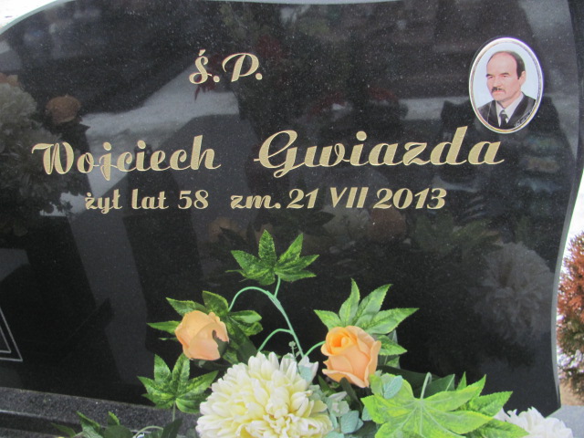 Wojciech Gwiazda 1955 Sieradz Kłocko - Grobonet - Wyszukiwarka osób pochowanych
