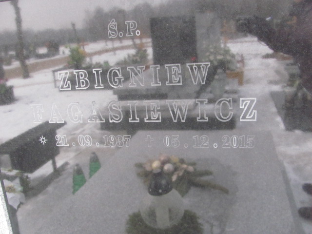 Zbigniew Fagasiewicz 1937 Sieradz Kłocko - Grobonet - Wyszukiwarka osób pochowanych