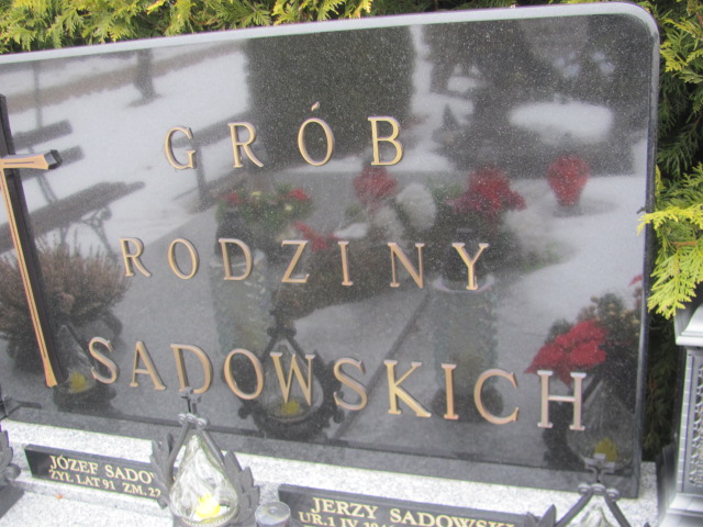 Józef Sadowski 1919 Sieradz Kłocko - Grobonet - Wyszukiwarka osób pochowanych