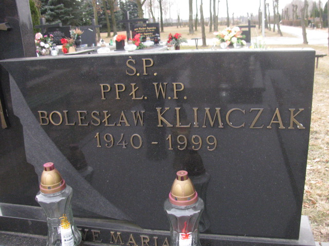Bolesław Klimczak 1940 Sieradz Kłocko - Grobonet - Wyszukiwarka osób pochowanych