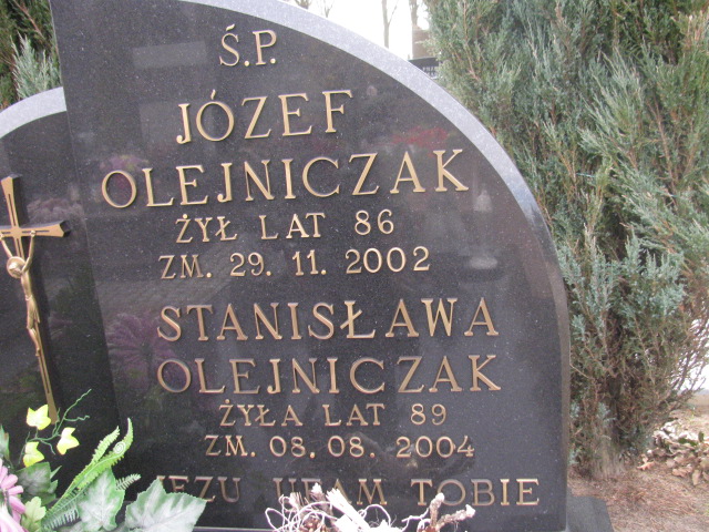 Stanisław OLEJNICZAK 1949 Sieradz Kłocko - Grobonet - Wyszukiwarka osób pochowanych